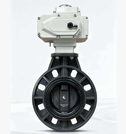 PVC电动开关蝶阀